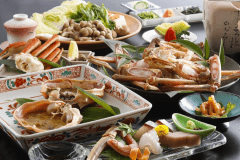 【ベストレート保証】【冬】＜お部屋食＞炭火でじっくり香ばしく味わう！お一人1.5杯使用！焼きガニフルコース