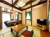 温泉付コテージ「ラベンダー」