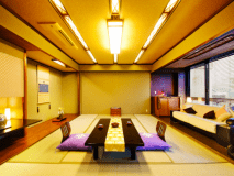 ■-温泉＆マッサージチェア付客室-■和と洋が調和した広々とした空間。ゆっくり流れる時間をお楽しみ下さい