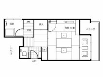 間取り図（眺望なし）