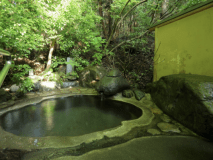 「花村」の露天風呂