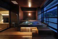 【禁煙室】〇久スイート露天風呂＆バリアフリー（タイルタイプ露天風呂、選択不可）