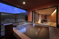 【禁煙室】〇久スイート 露天風呂＆ダイニング