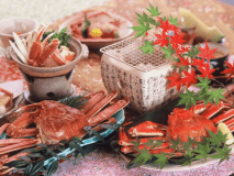 ■カニづくし会席／夕朝食付■期間限定！＜12月～2月＞